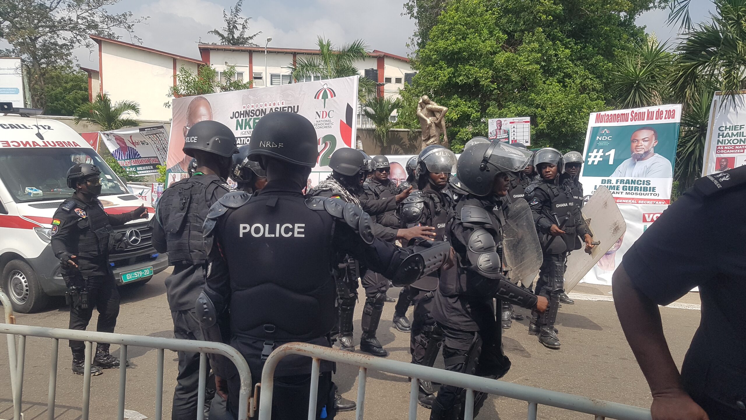 Thousands gather at the Accra Sports Stadium for NDC’s 10th delegate ...