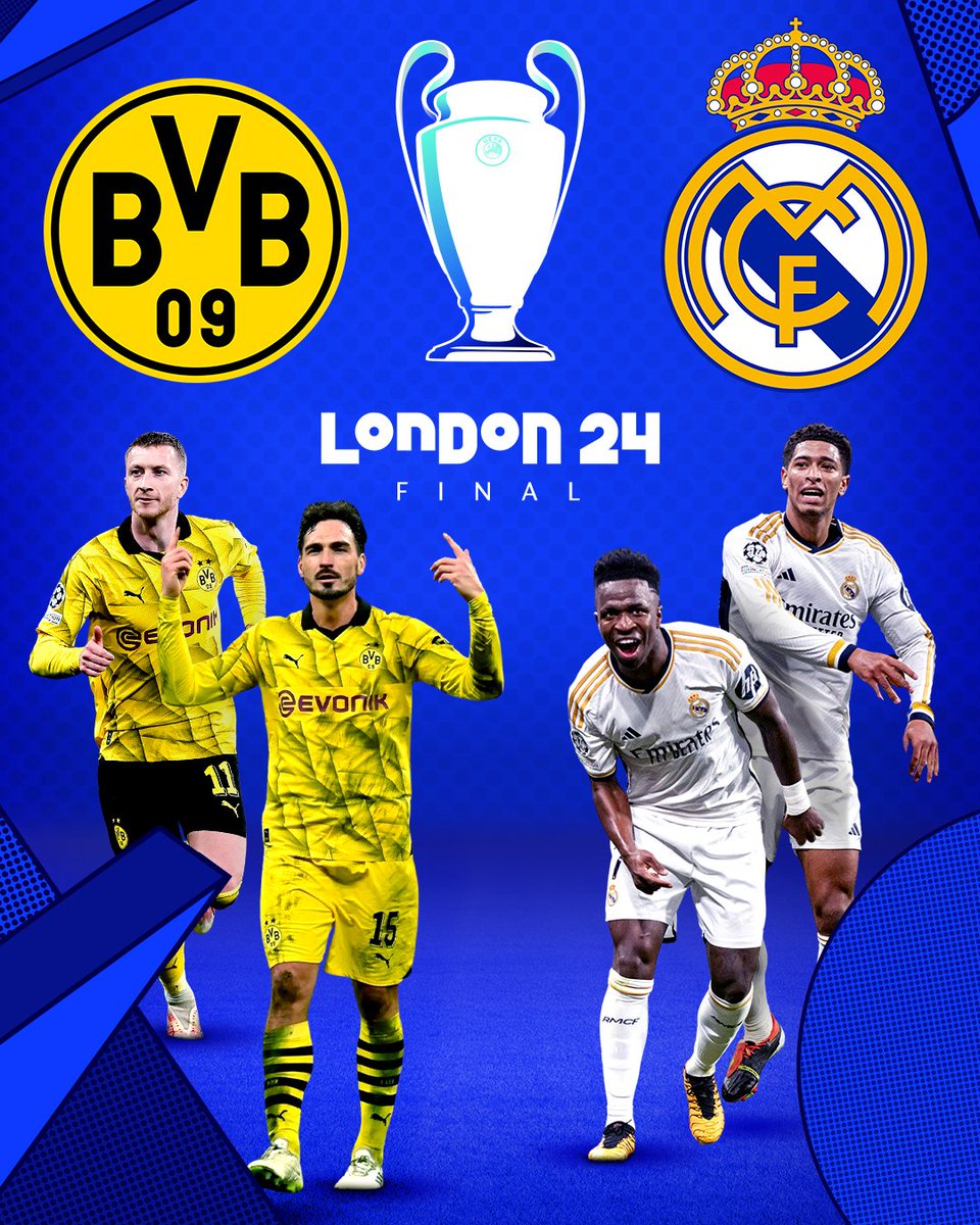Real Madrid Face Off Borussia Dortmund In UEFA Champions League Finals